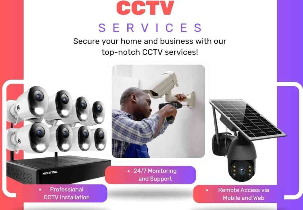 CCTV INSTALLATION (**Price subject to project**)