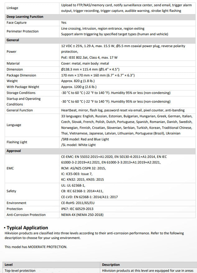 DS-2CD2347G3-LIS2UY/SL, 2.8mm, White/Black, 4MP, Built-in Mic & Speaker