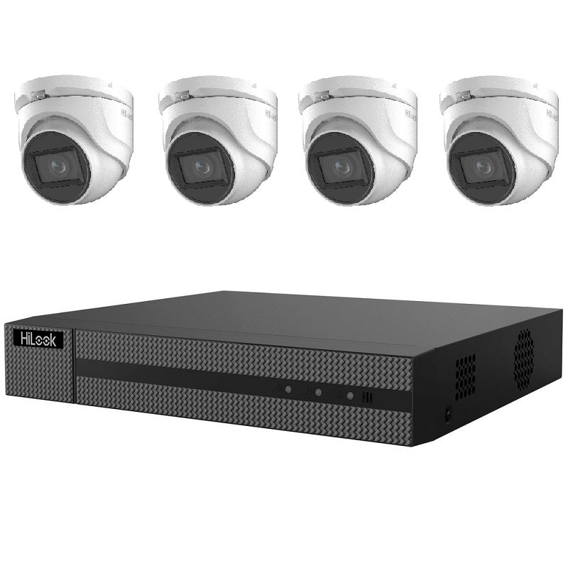 Hilook by Hikvision TK-4188TH-MM 8Ch TVI Kit + 4X 8 MP Analog Cameras (Offer)