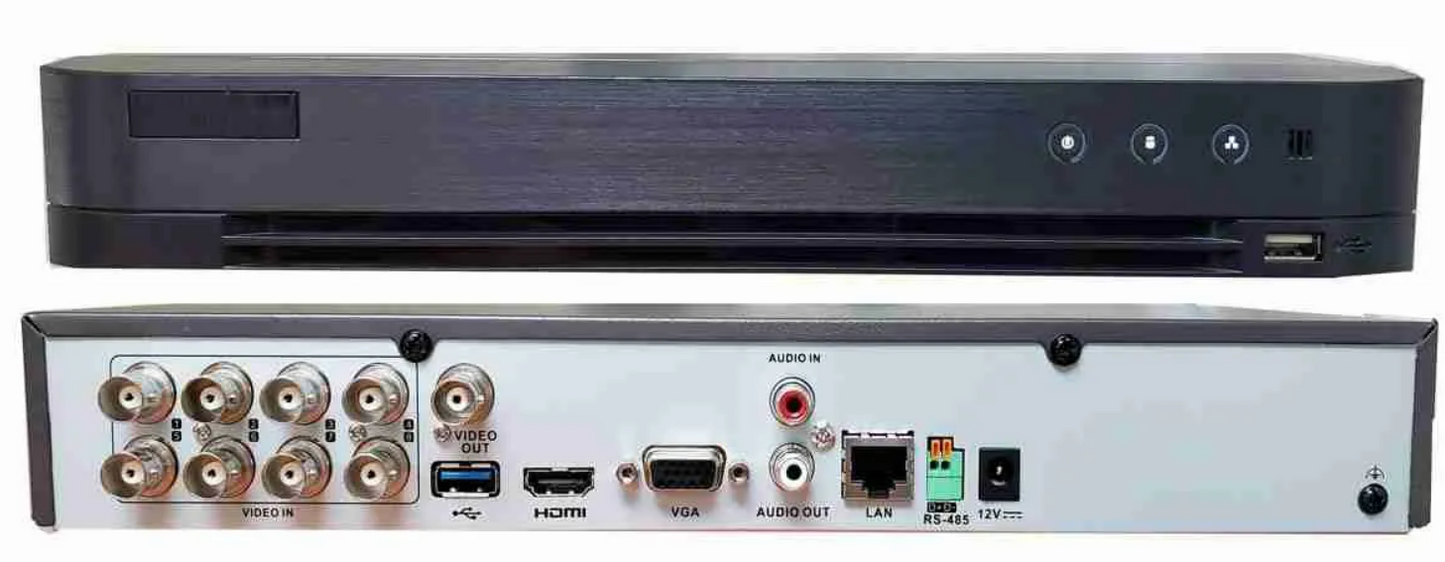 Hikvision iDS-7208HQHI-M1/XT, 8CH, 5MP/3K, No HDD