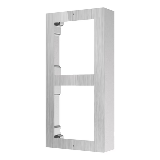 Hikvision DS-KD-ACW2/S double wall mounting bracket for modular door station (Stainless Steel)