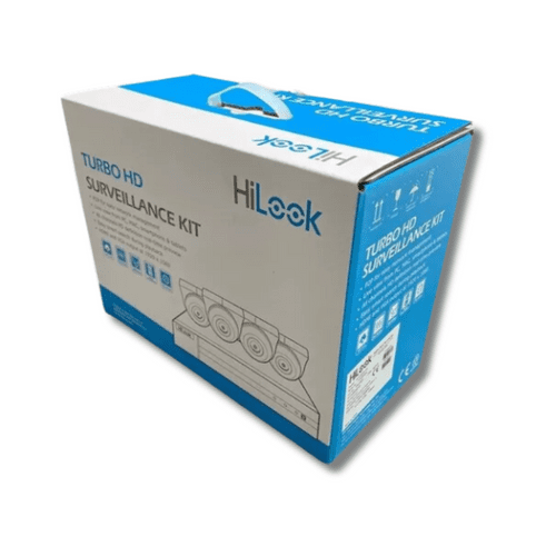 Hilook by Hikvision TK-4144TH-MH 4 Ch TVI Kit + 4X 4 MP Analog Cameras (Offer)
