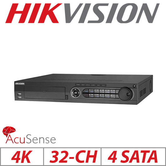 Hikvision iDS-7332HUHI-M4/S 32CH DVR 8MP/4K AcuSense, NO HDD
