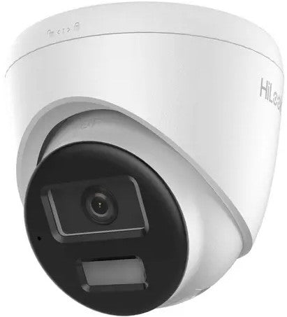 Hikvision HiLook IPC-T280HA-LUF/SL 8 MP/4K Smart Hybrid Light Fixed Turret Network Camera,2.8mm, White